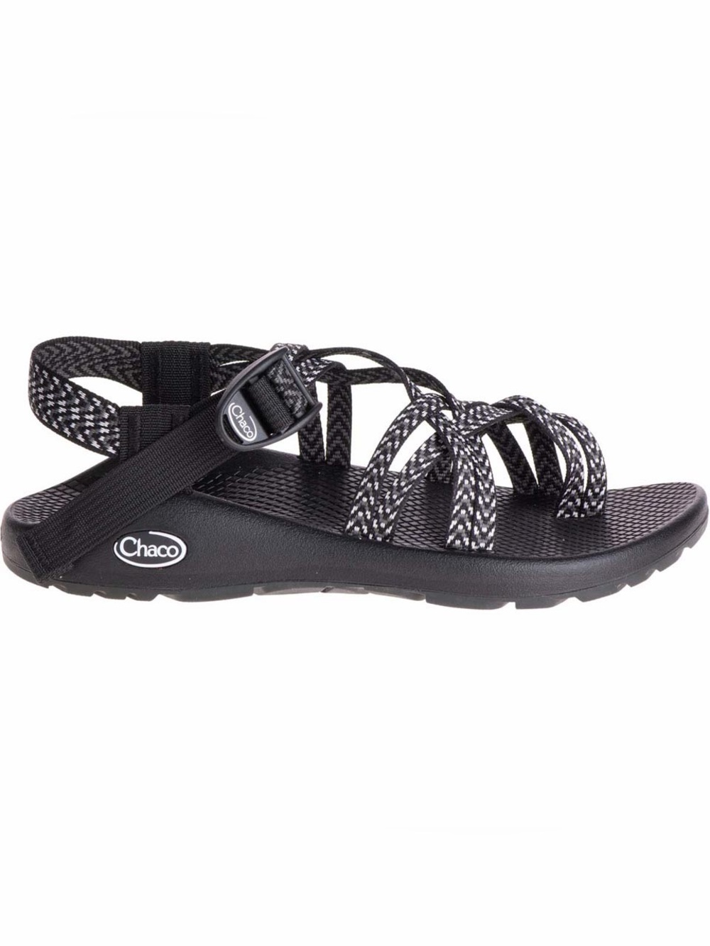 Chaco Women's ZX2C Classic Sandals Black and White Size 5 J106266